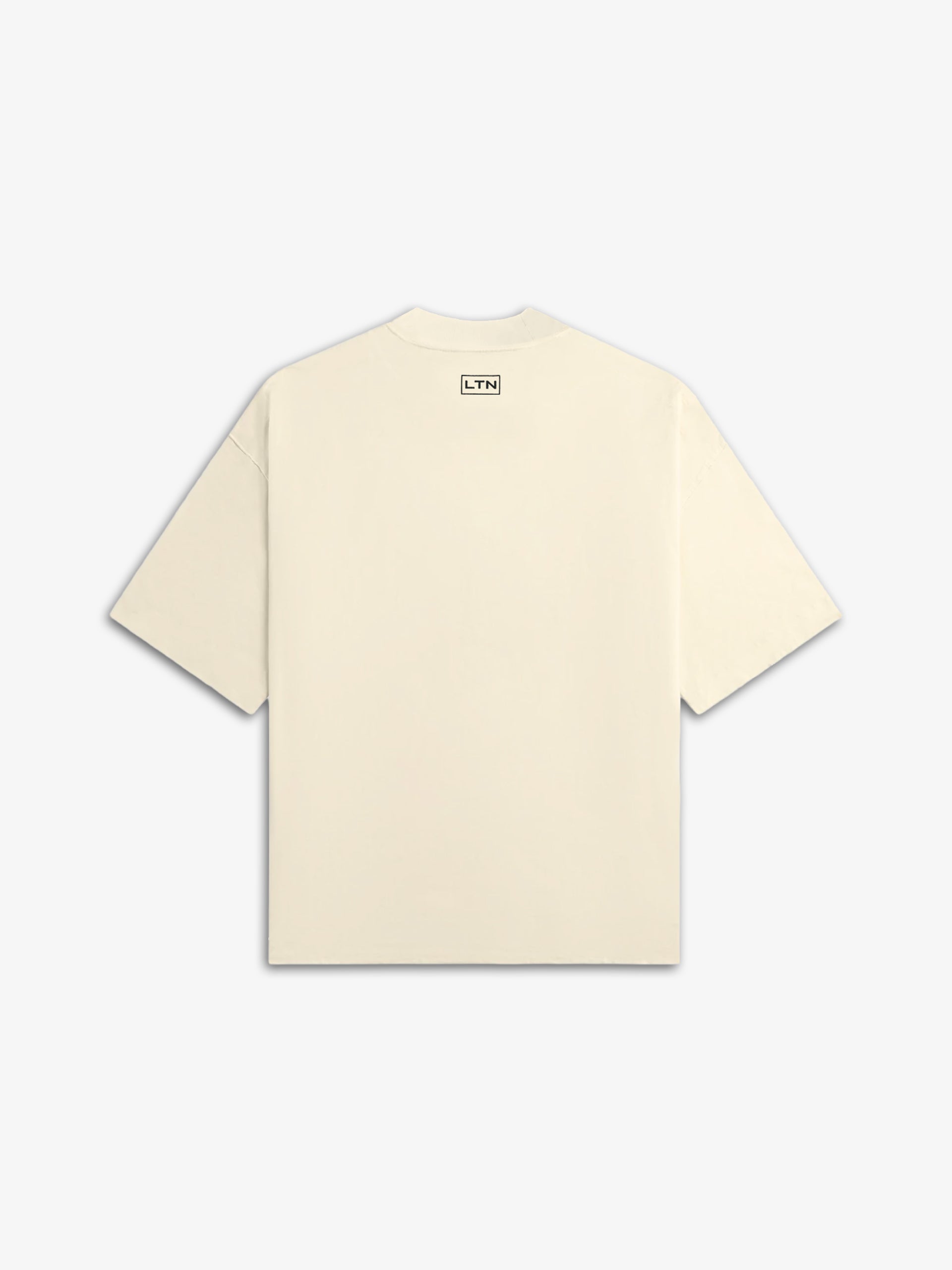 LTN Script Tee (Cream/Black)
