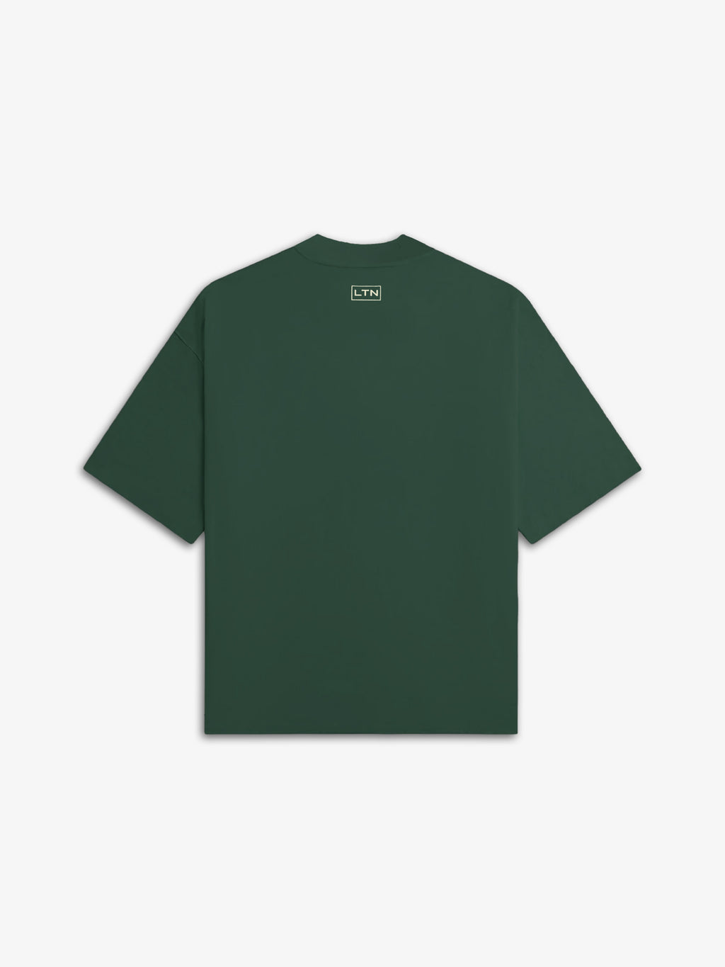 LTN Script Tee (Green/Cream)