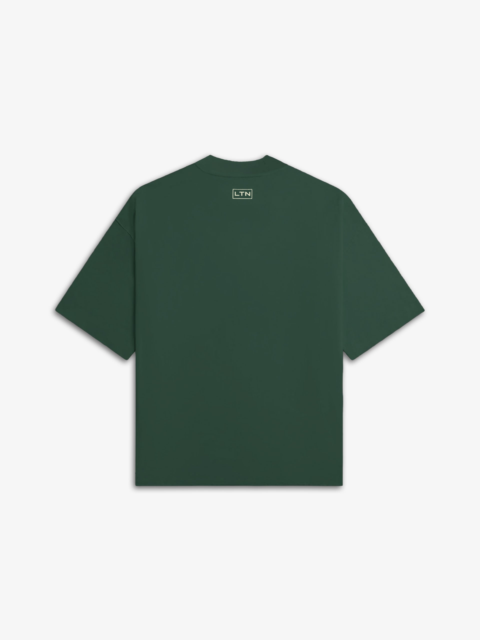 LTN Script Tee (Green/Cream)